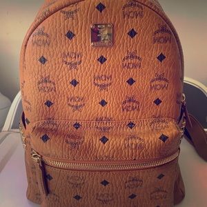 poshmark mcm backpack